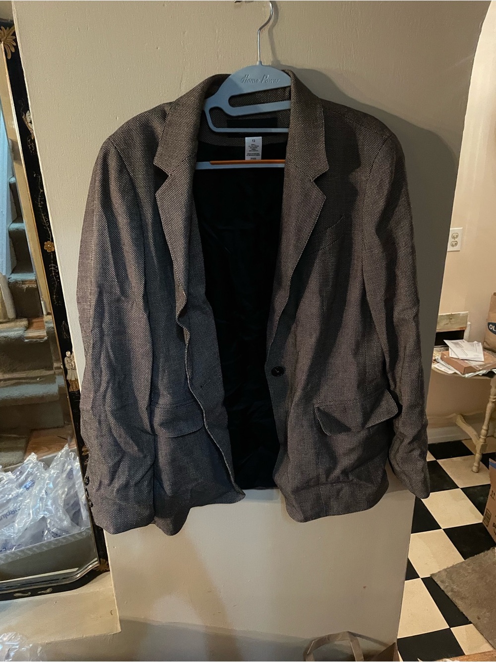 Vintage 90s Jones New York brown / grey blazer